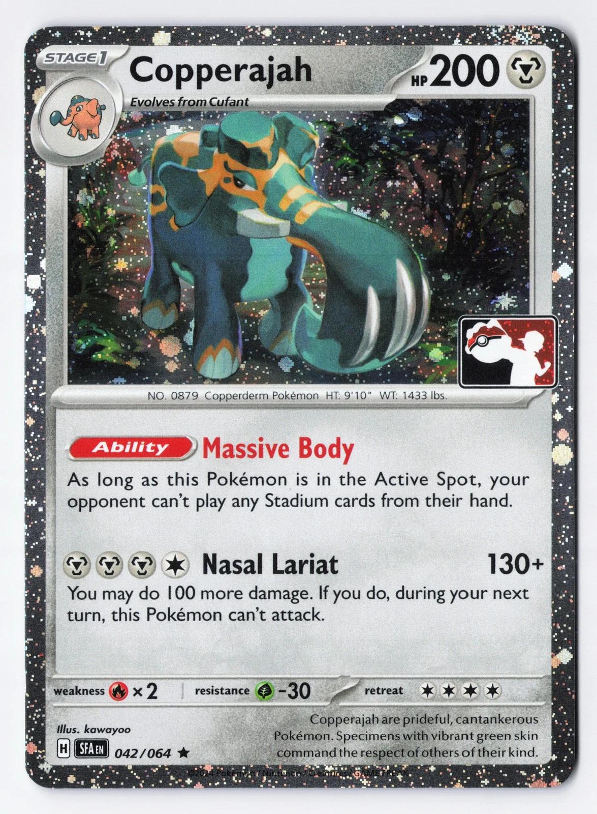 Shrouded Fable Copperajah [Cosmos-Holo-Prize-Pack] Pokémon card